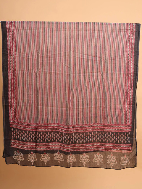 Moda Chales Printed Block Print Dupatta - Image 4