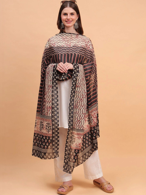 Moda Chales Ethnic Motifs Printed Block Print Dupatta