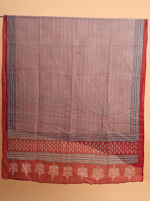 Moda Chales Printed Block Print Dupatta - Image 4