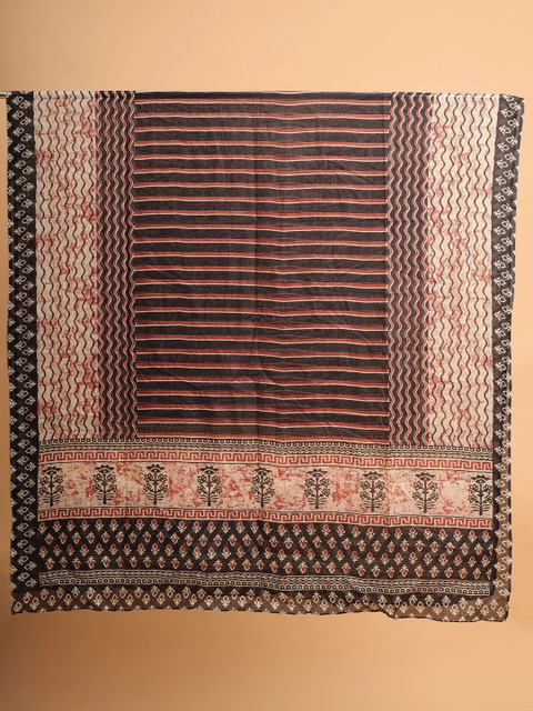 Moda Chales Ethnic Motifs Printed Block Print Dupatta - Image 4