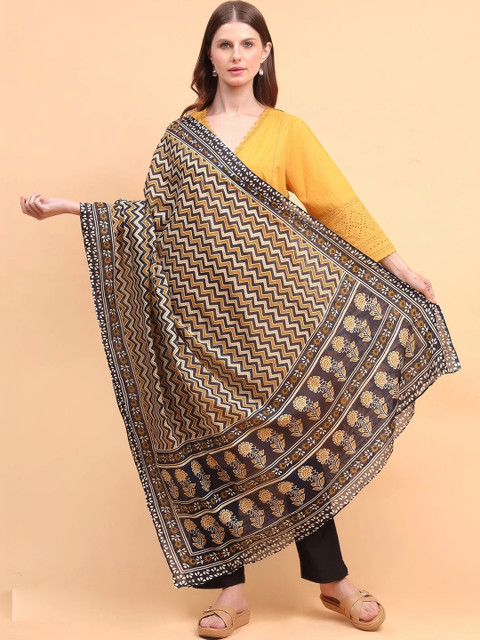 Moda Chales Printed Block Print Dupatta