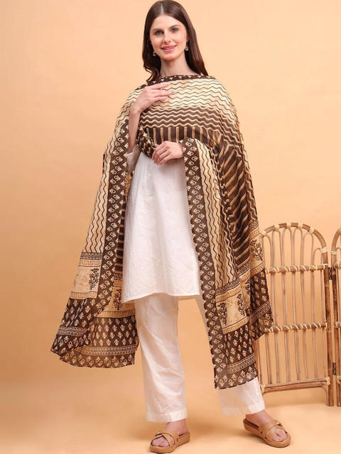 Moda Chales Ethnic Motifs Printed Dupatta