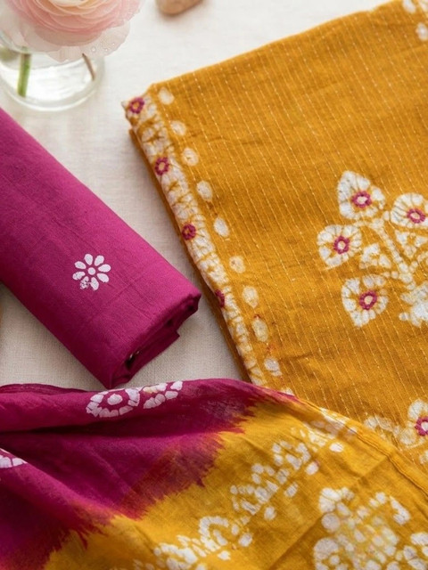 Madhuri Creation Embroidered Unstitched Dress Material - Image 3