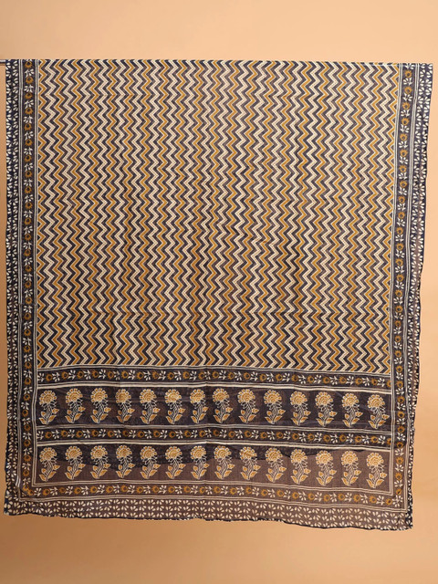 Moda Chales Printed Block Print Dupatta - Image 4