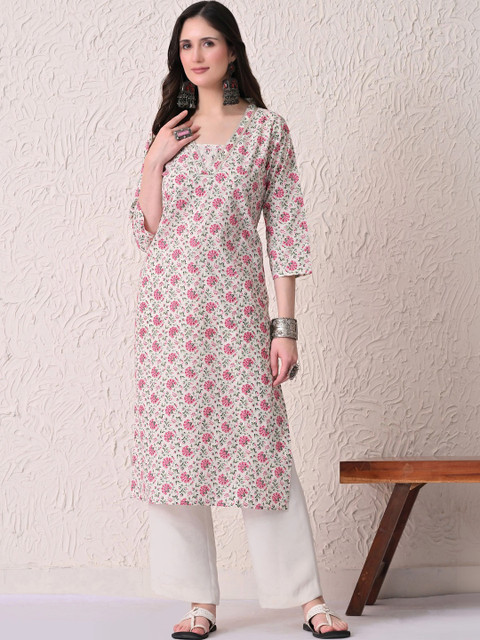 BAESD Women Floral Printed Floral Kurta