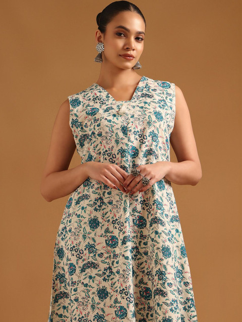 Soch Floral Print A-Line Midi Dress - Image 2