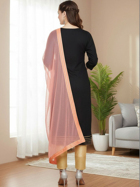 KALINI Dupatta with Sequinned - Image 3