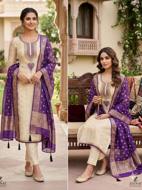 F 13 STUDIO Unstitched Dress Material