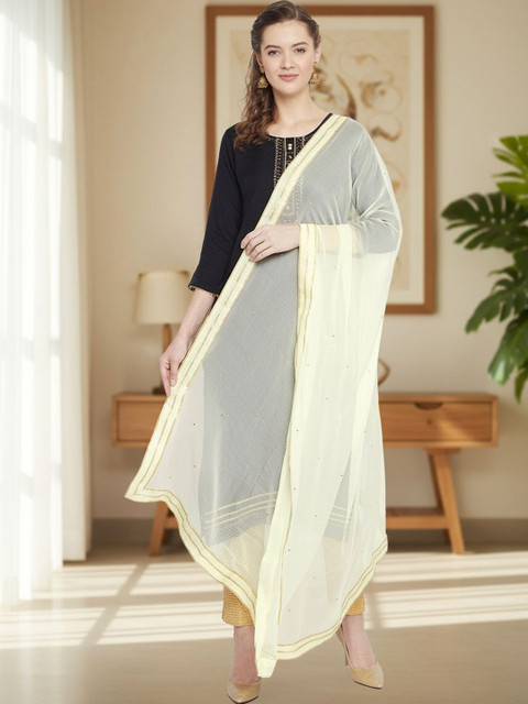 KALINI Dupatta with Sequinned