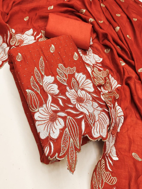 F 13 STUDIO Unstitched Dress Material - Image 2