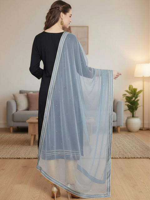 KALINI Dupatta with Zari - Image 3