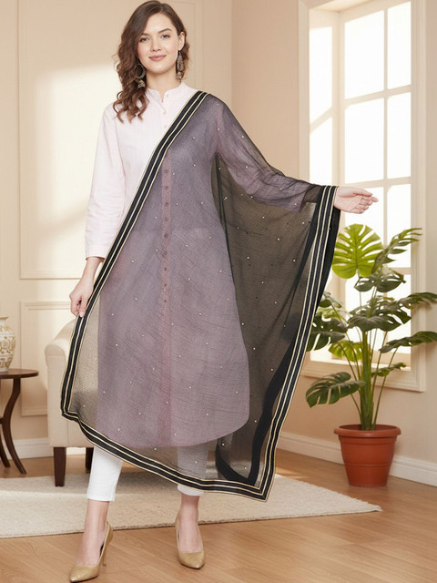 KALINI Dupatta with Sequinned