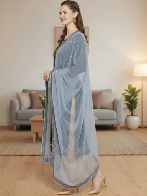 KALINI Dupatta with Zari - Image 2