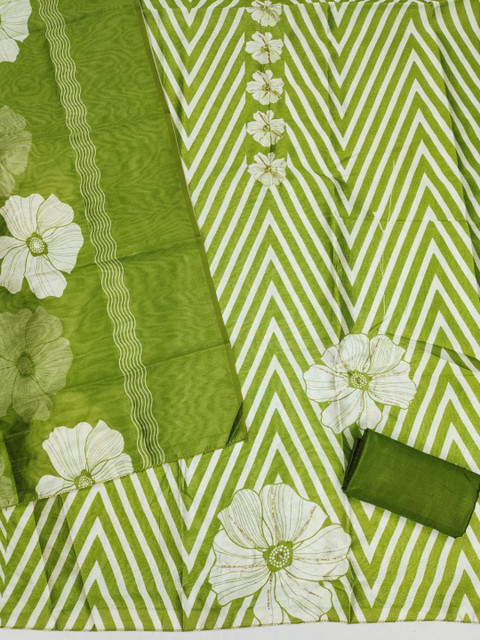 Dhaaga Ghar Printed Unstitched Dress Material - Image 3