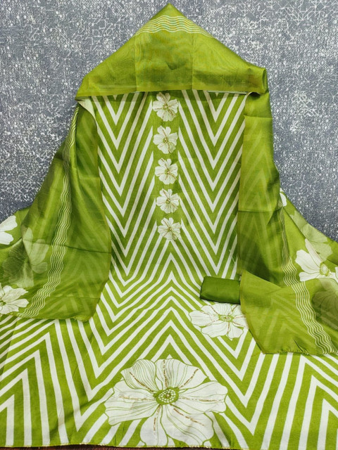 Dhaaga Ghar Printed Unstitched Dress Material - Image 2
