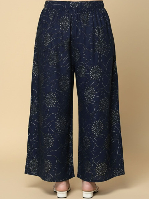 LYRA Women Ethnic Motifs Printed Ethnic Palazzos - Image 2