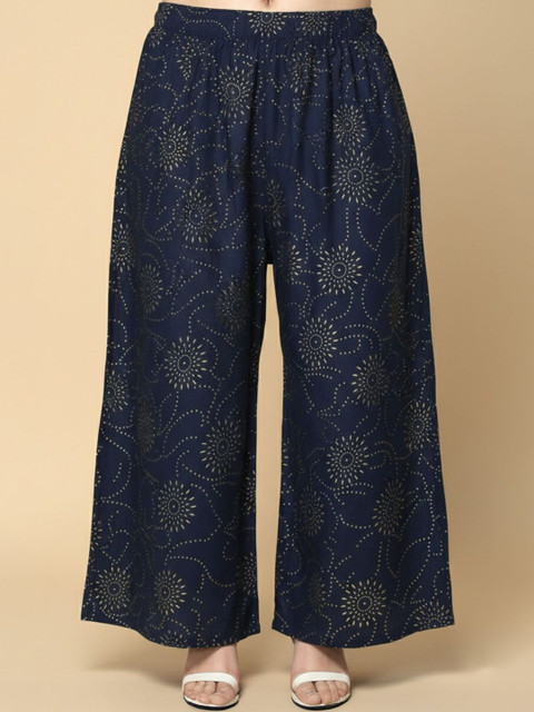 LYRA Women Ethnic Motifs Printed Ethnic Palazzos
