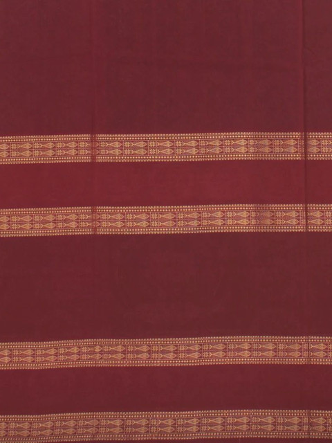 HERE&NOW Ethnic Motifs Pure Cotton Handloom Core Saree - Image 4