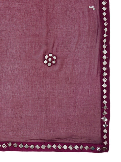 Way2Like Dupatta with Mirror Work - Image 4