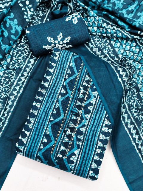 Moda Rapido Printed Unstitched Dress Material - Image 3