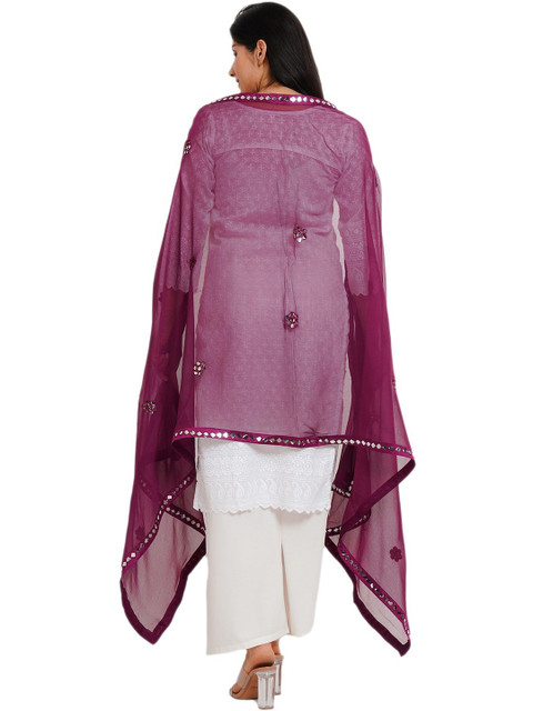 Way2Like Dupatta with Mirror Work - Image 3