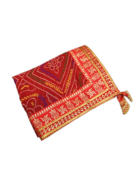 Ranisatiya creation Bandhani Printed Sequinned Dupatta - Image 4