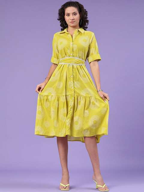LIMEROAD Print Fit & Flare Dress