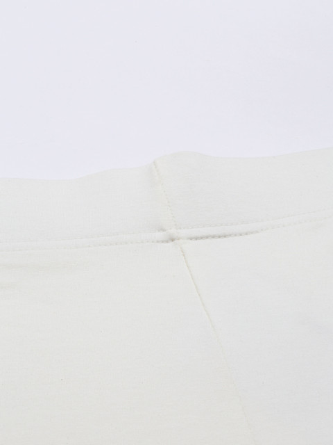 Go Colors Plus Size Mid Rise Slim Fit Ankle Length Leggings - Image 6