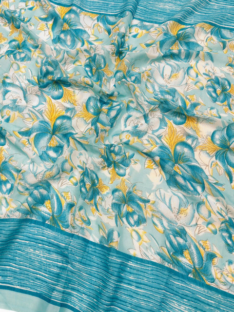 FashionsEye Printed Pure Cotton Unstitched Dress Material - Image 4