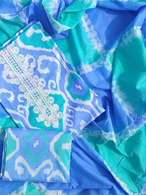 GC 80 BY GAURI COLLECTION Printed Pure Cotton Unstitched Dress Material