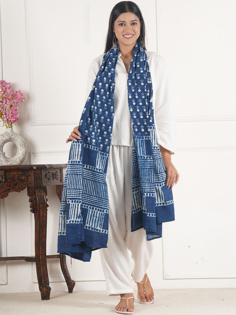 Style Shoes Ethnic Motifs Printed Block Print Dupatta - Image 2