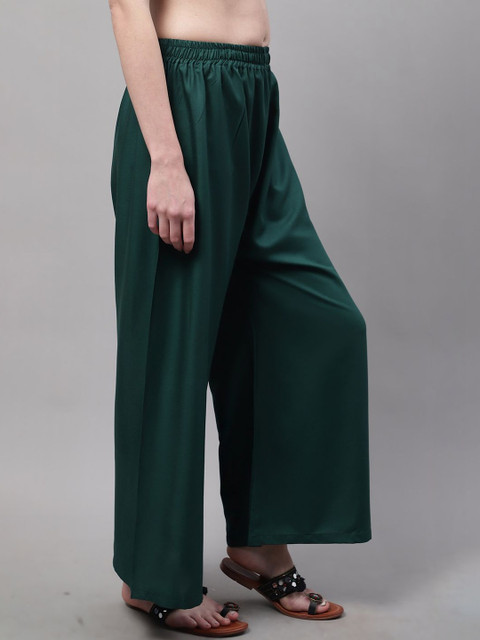 KALINI Women Flared Ethnic Palazzos - Image 3