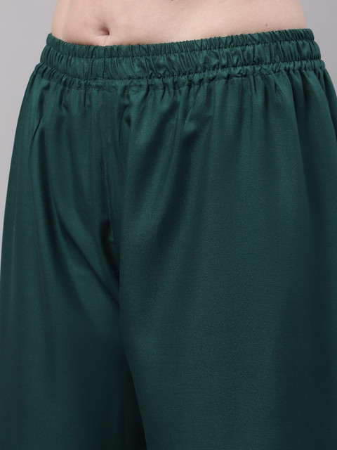 KALINI Women Flared Ethnic Palazzos - Image 4