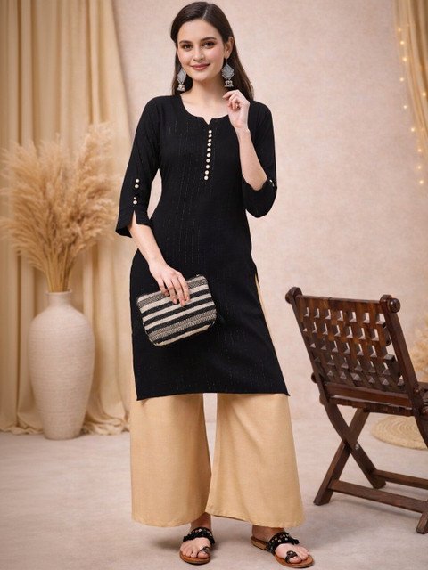 KALINI Women Flared Ethnic Palazzos - Image 5