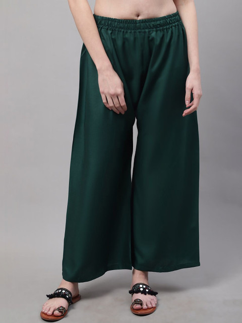 KALINI Women Flared Ethnic Palazzos