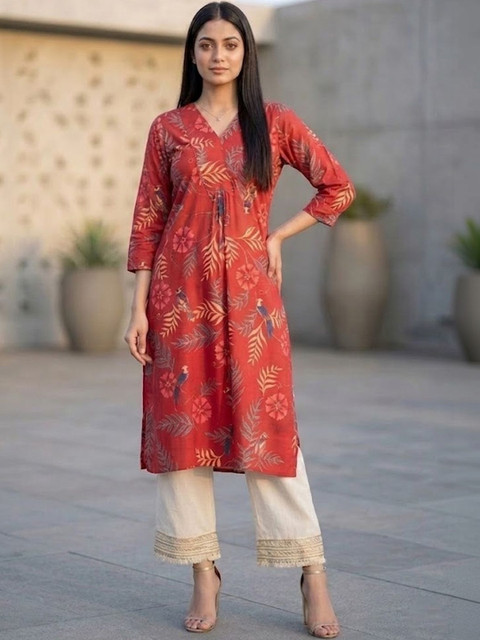 AADVIKA Women Floral Printed Floral Kurta