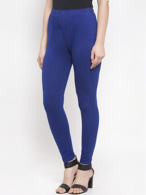 KALINI Women Cotton Solid Ankle Length Leggings - Image 2