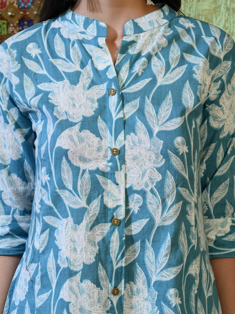 MURLI KURTI Women Floral Printed Floral Kurta - Image 2
