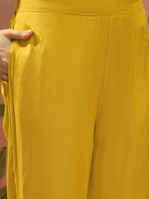 SKYLEE Embroidered Shirt with Trousers - Image 4