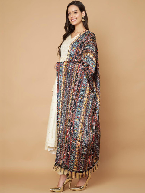 AKSHADEEP Patola Printed Dupatta