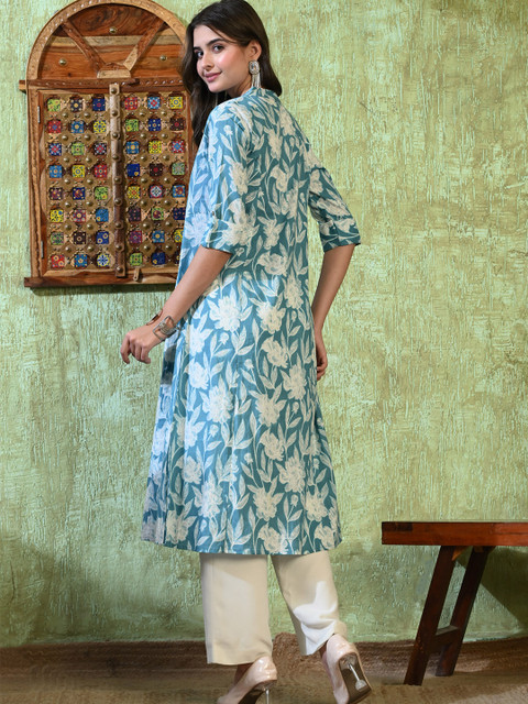 MURLI KURTI Women Floral Printed Floral Kurta - Image 6