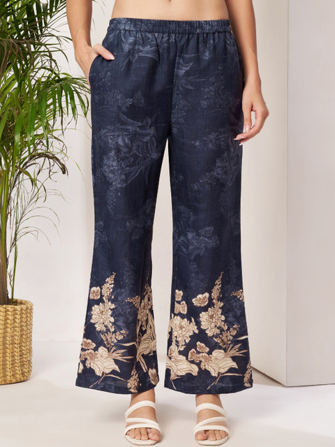 Fbella Floral Printed Tunic with Palazzos - Image 7