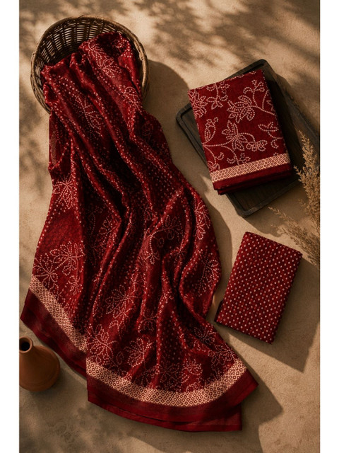 Dhaaga Ghar Printed Unstitched Dress Material