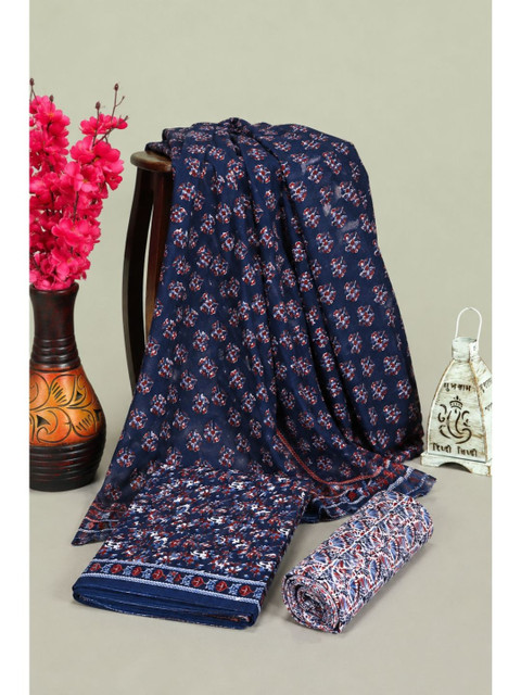 Dhaaga Ghar Printed Unstitched Dress Material - Image 4