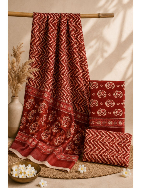 Dhaaga Ghar Printed Unstitched Dress Material - Image 2