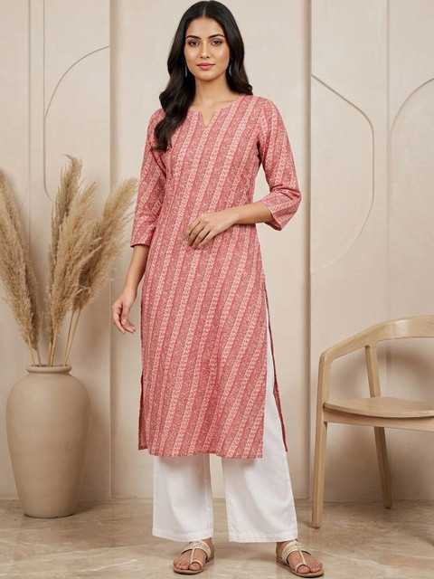 Rangatt Couture Women Printed Indie Prints Kurta - Image 4