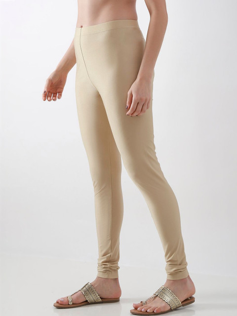 Biba Women Solid Churidar Length Leggings - Image 2