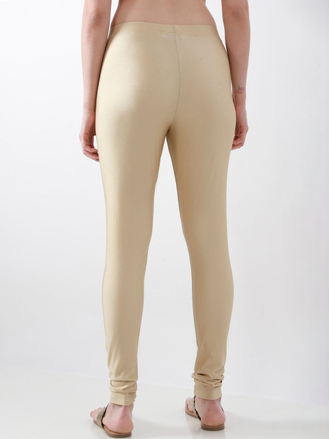 Biba Women Solid Churidar Length Leggings - Image 4