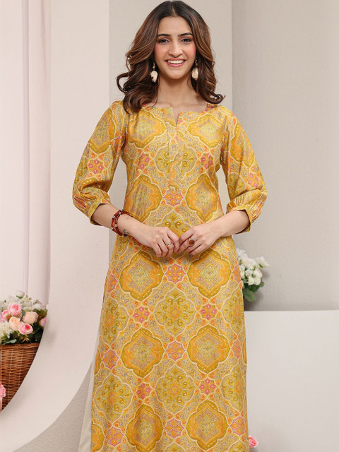 Libas Women Ethnic Motifs Printed Indie Prints Kurta