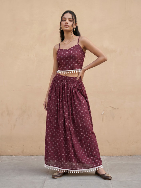 fusion by glitchez Floral Printed Co-Ords Sets